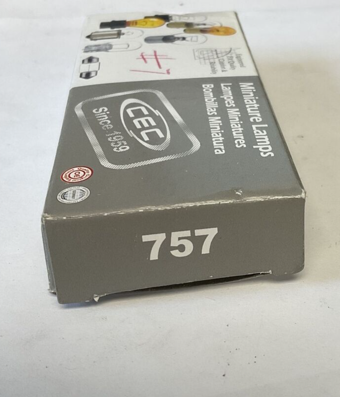 CEC 757 MINIATURE LAMPS BOX OF 103
