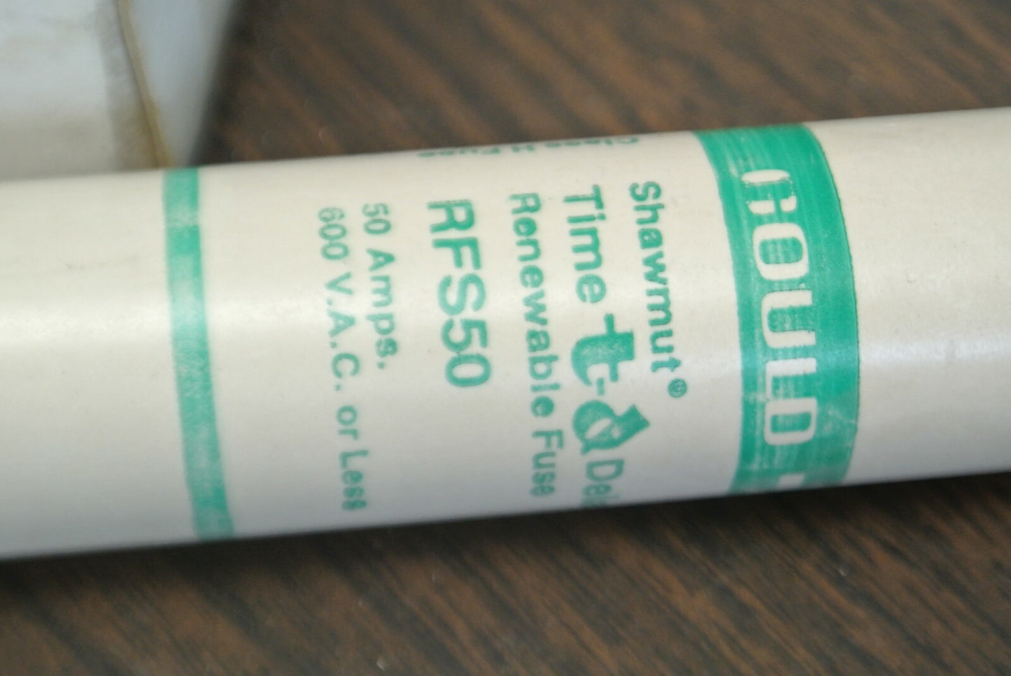 GOULD-SHAWMUT RFS50 RENEWABLE FUSE / 50A / 600V / NEW SURPLUS4