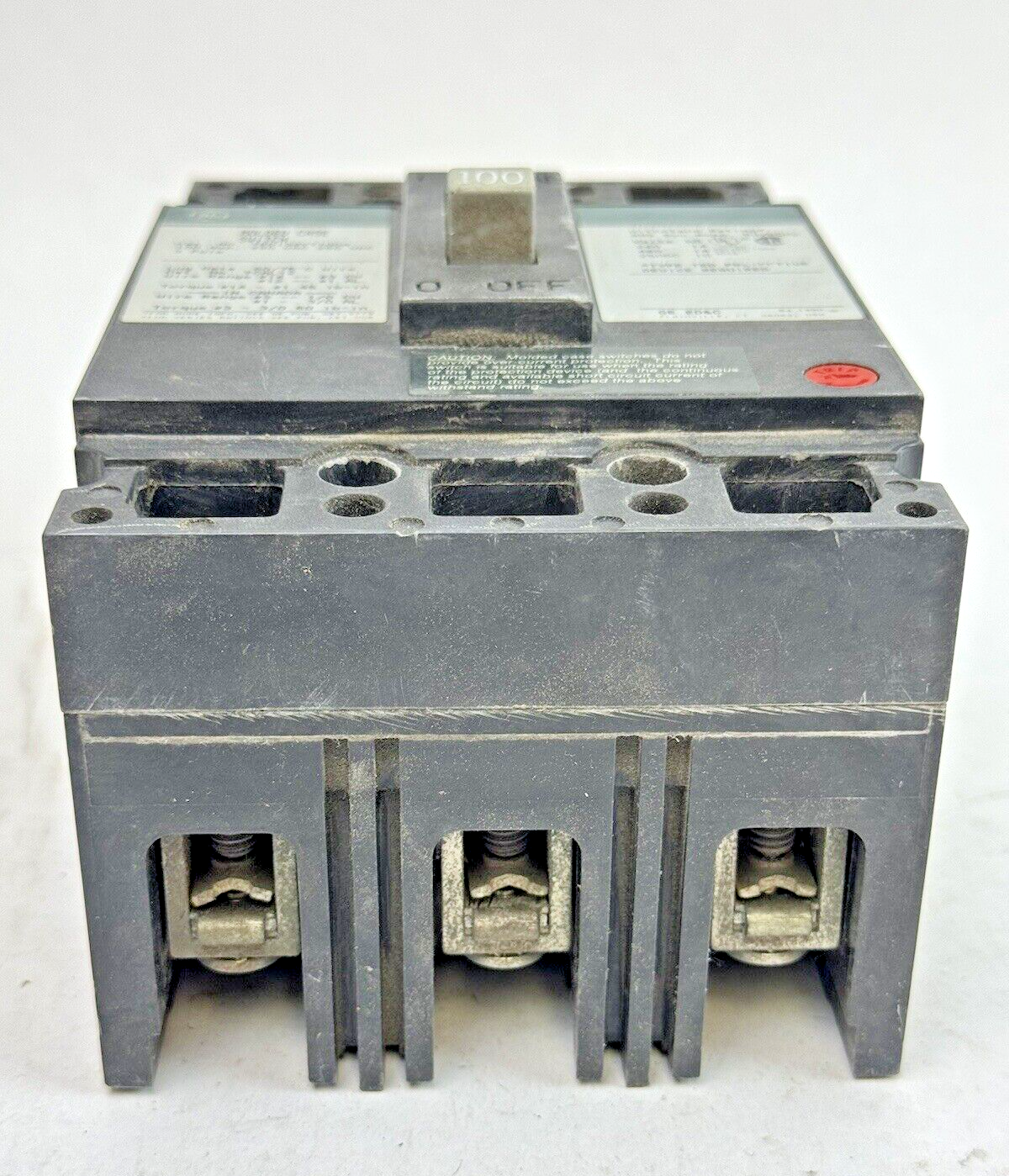 GE - TED134YT100A - MOLDED CASE SWITCH - 3 POLE, 100 A, 480 VAC8