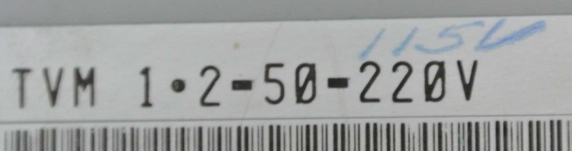 INDRAMAT TVM-1-2-50-115V (***) / AC SERVO POWER SUPPLY8