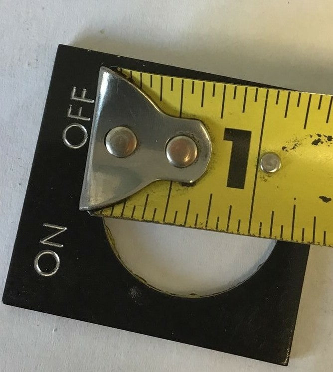 UNBRANDED LEGEND PLATE ON/OFF***LOTOF15***5