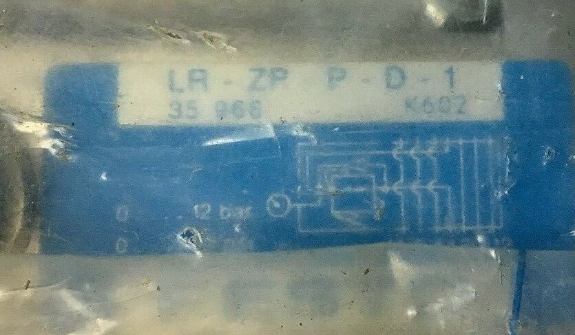 BANNER LR-ZP-P-D-1 PRESSURE REGULATOR PLATE3