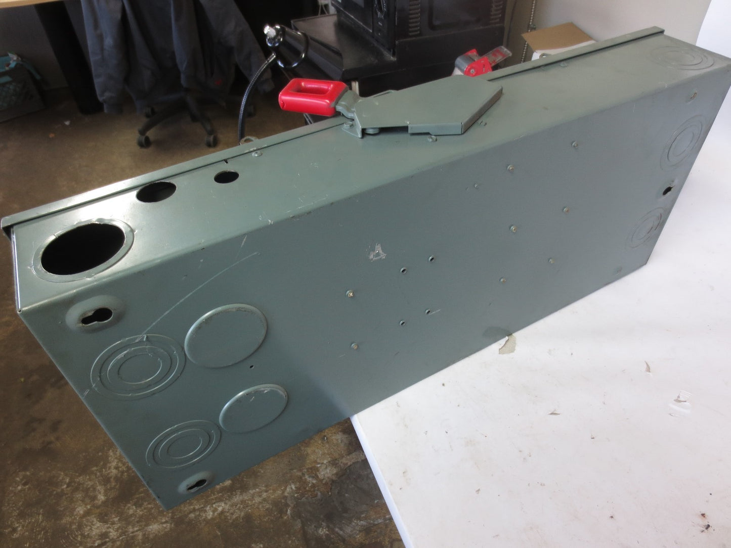 GEN. ELECTRIC NP1578001A / TH3364 HEAVY DUTY SAFETY SWITCH, 200A, 600V, MAX 60HP7