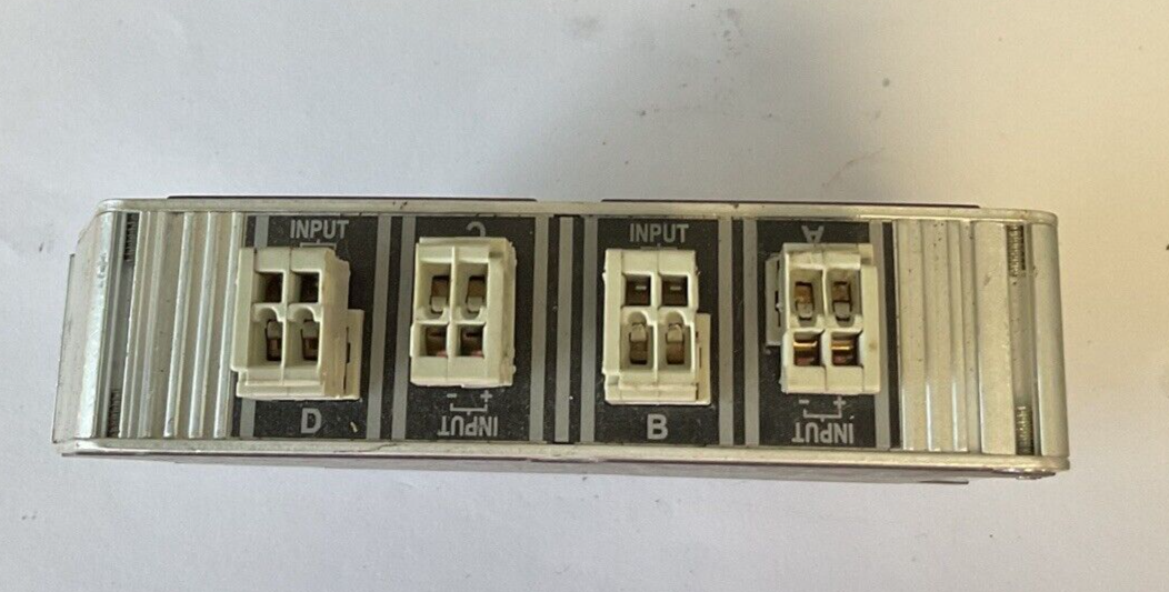 MOORE PERFORMANCE MIX/4X4-20MA/4X4-20MA/12-42DC ISOLATOR 4-CHANNEL 42VDC7