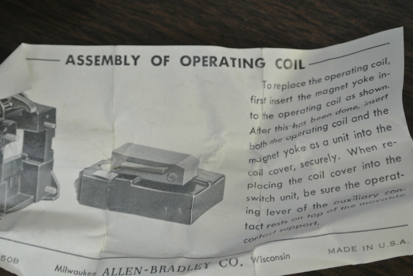 ALLEN-BRADLEY 73A803 - OPERATING COIL, SIZE 3 - 110/120V, 50/60Hz - NEW SURPLUS6