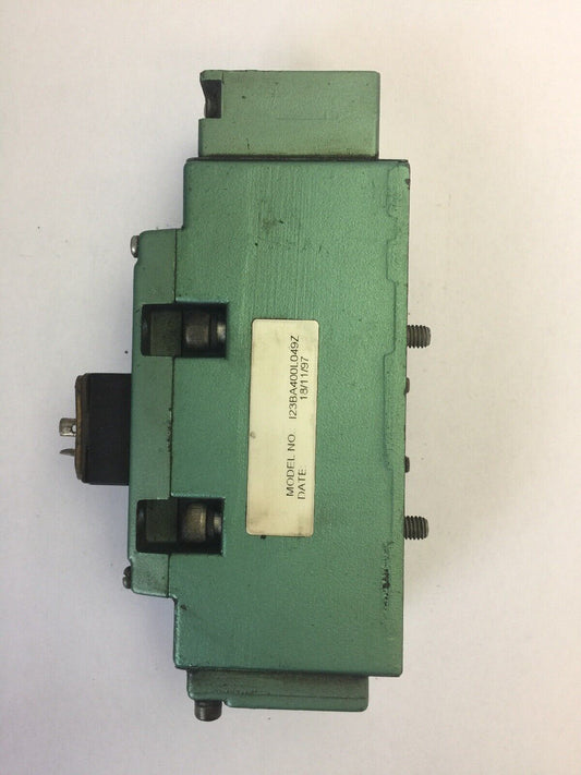 NUMATICS 123BA400L049Z PNEUMATIC VALVE