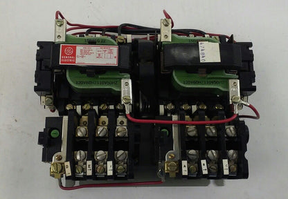 GE MAGNETIC TWO SPEED STARTER CR209B000AKA - NEMA SIZE 0, 18 AMP  (NEW)