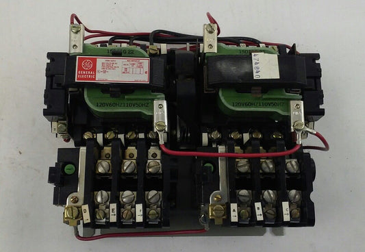 GE MAGNETIC TWO SPEED STARTER CR209B000AKA - NEMA SIZE 0, 18 AMP  (NEW)