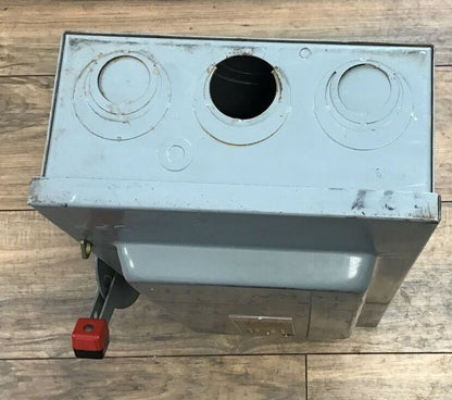 SQUARE D  H263  FUSIBLE DISCONNECT SWITCH 100A 600VAC/DC