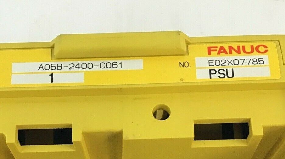 FANUC A05B-2400-C061 4SLOT RACK CHASSIS W/ FANS A02B-0260-C021