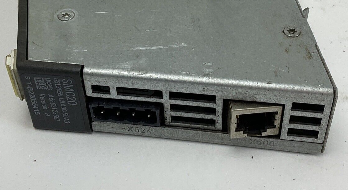 SIEMENS 6SL3055-0AA00-5BA3 SENSOR MODULE VER.B 24VDC