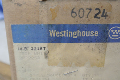 WESTINGHOUSE HLB2225T TRIP UNIT for DE-ION CIRCUIT BREAKER / 225A  / NEW SURPLUS