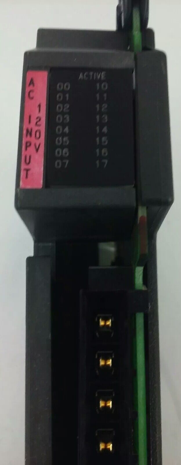 ALLEN BRADLEY 1771-IAD/C INPUT MODULE, 120VAC/DC, 195MA @ 5VDC
