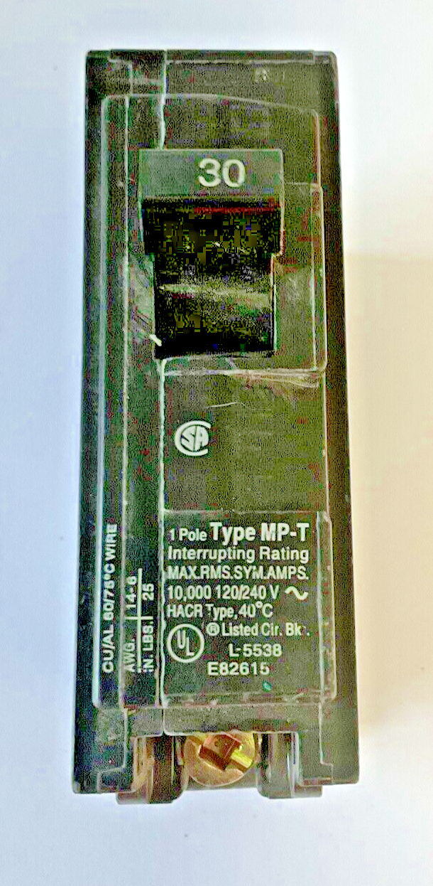 MURRAY MP115(2) WITH MP130(2) CIRCUIT BREAKER 15A & 30A **4 BREAKERS**