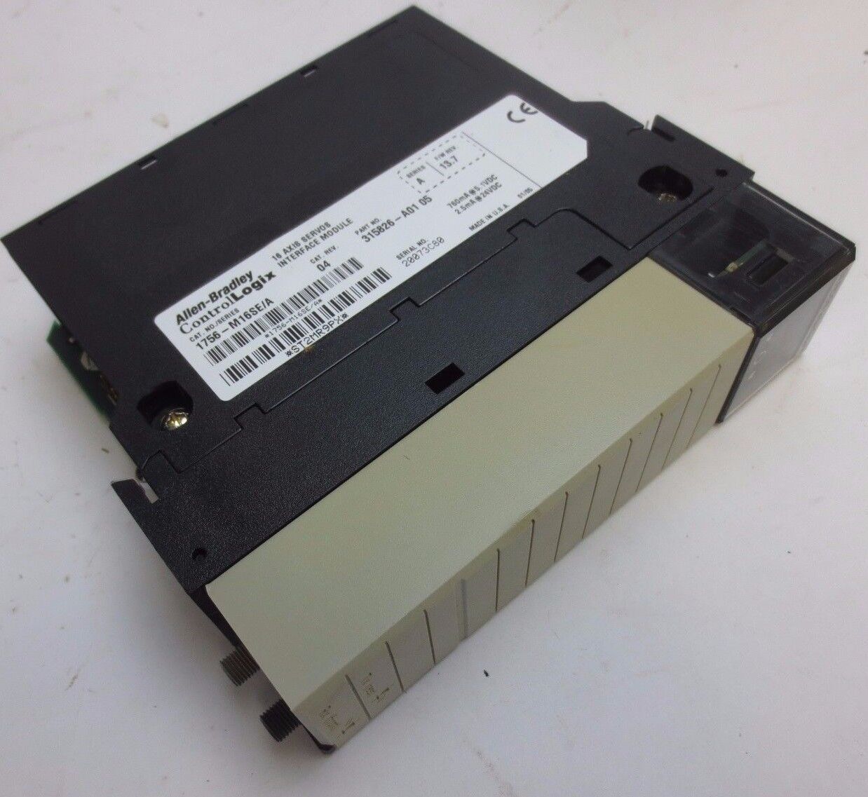 ALLEN-BRADLEY 1756-M16SE/A Ser. A ControlLogix 16 AXIS SERVOS INTERFACE MODULE