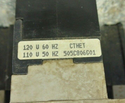 WESTINGHOUSE A200M1CACP / 6710C49G06 SIZE 1 STARTER 110/120V COIL + BA13A LOT/2