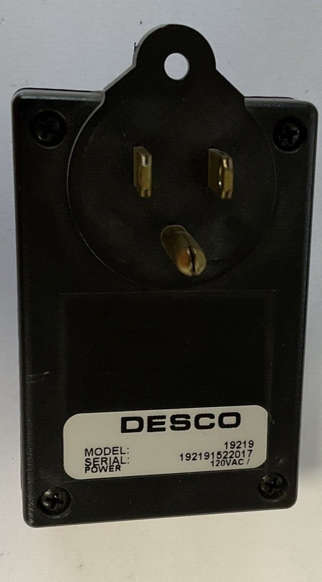 DESCO 19219 GROUND HUB MONITOR 120VAC