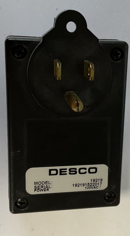 DESCO 19219 GROUND HUB MONITOR 120VAC