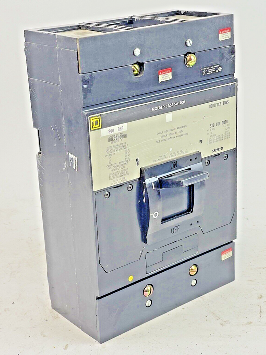 SQUARE D - MHL260008M SERIES 2 - CIRCUIT BREAKER - 800 A, 480 VAC, 3 POLE