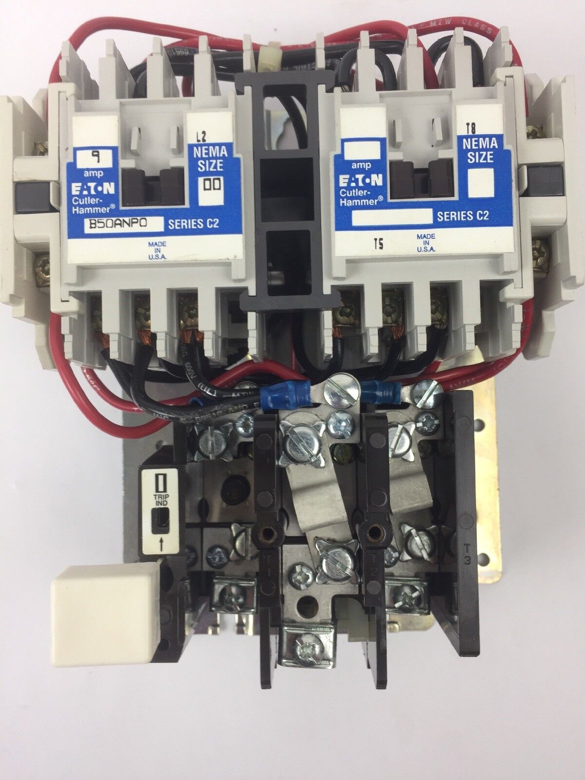 CUTLER HAMMER B50ANP0AD REVERSING STARTER 110/120V 50/60HZ EUTECTIC OVERLOAD