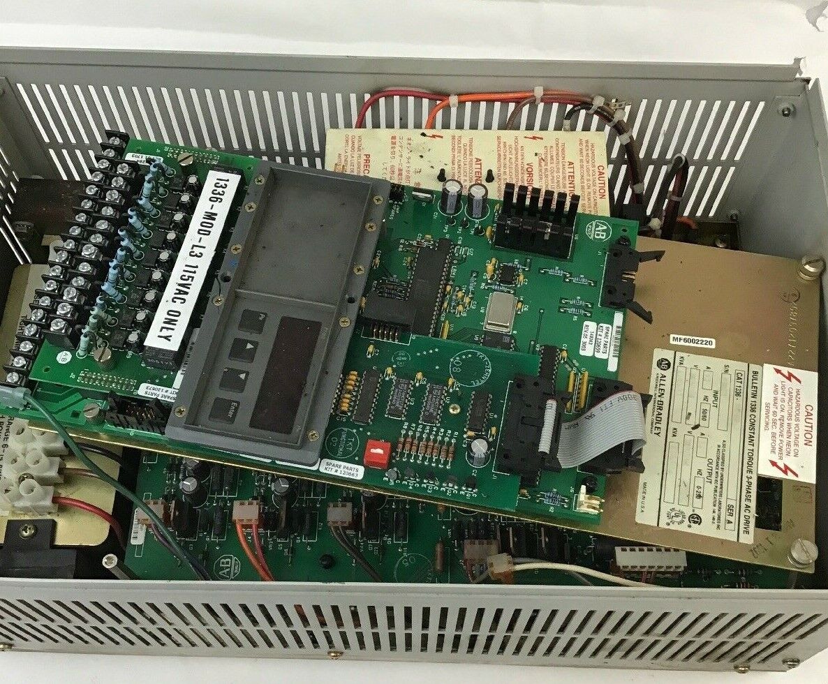 ALLEN BRADLEY 1336-B005-EAD-L3 CONSTANT TORQUE DRIVE PARTS ONLY **SEE PICTURES**