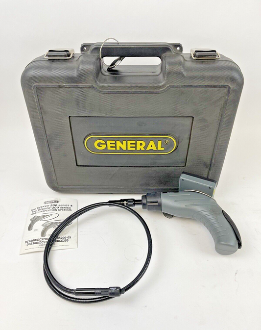 GENERAL - DCS300 - THE SEEKER 300 SERIES VIDEO INSPECTION SYSTEMS - BORESCOPE