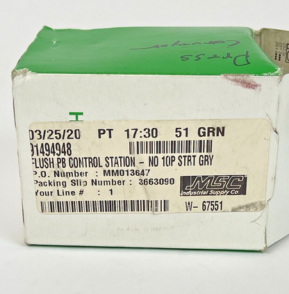 SCHNEIDER ELECTRIC  - XAL D101H29H7 - HARMONY - PUSHBUTTON SWITCH - XAL-D/K