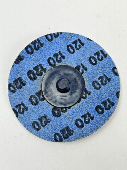 TRU-MAXX *BOX OFF 57* 65227050-  TYPE R -Qck Change Disc: 3″,120 Grit,A/O,Coated