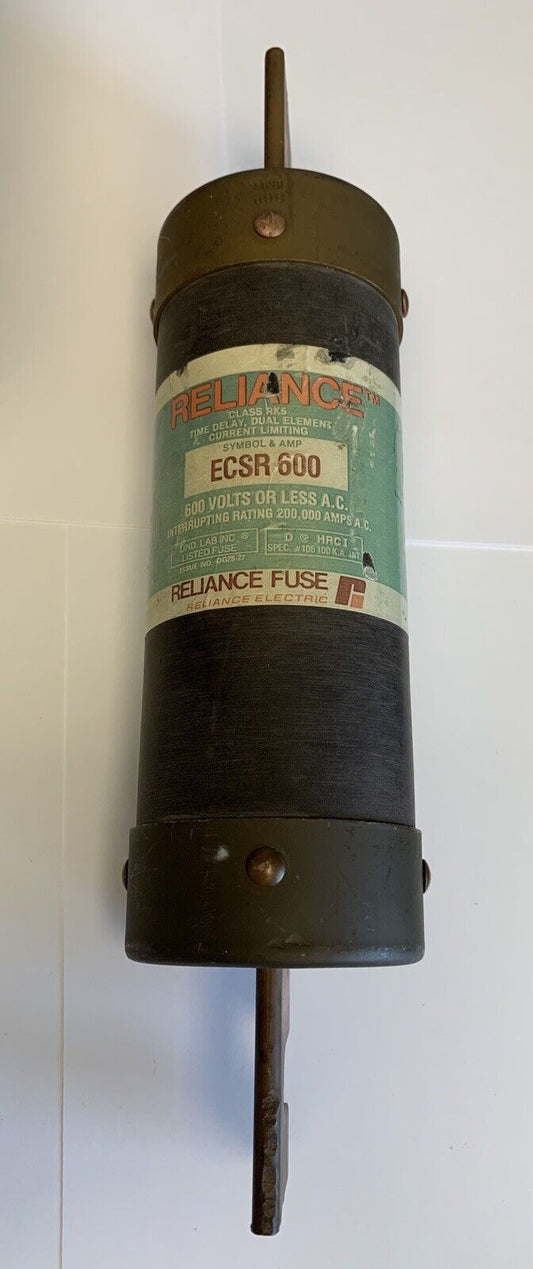 Reliance ECSR600 600A 600V Fuse