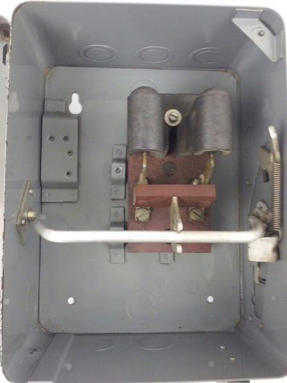 WESTINGHOUSE, AHU-221, SAFETY SWITCH, 2P, 30A, 240VAC/ 250VDC, TYPE A, AHU, NEW