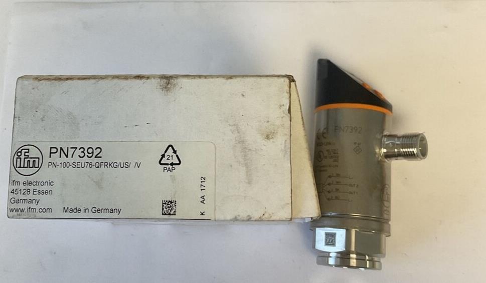 IFM PN7392 VACUUM PRESSURE SWITCH 30VDC