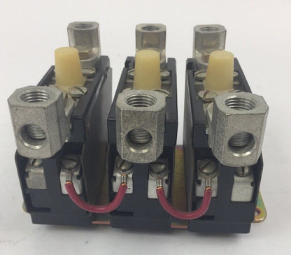 ALLEN BRADLEY 816-DOV16 OVERLOAD RELAY PANEL SIZE 3 RELAYS 3 NEMA OPEN SERIES K