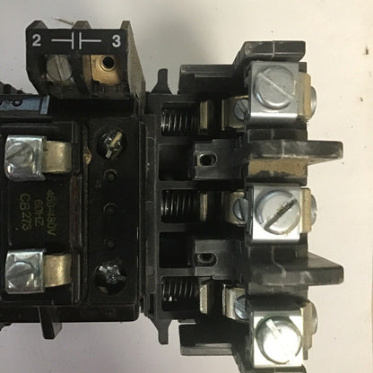 ALLEN BRADLEY 500F-BOD930 STARTER SIZE 1 SER.C W/CB273 COIL