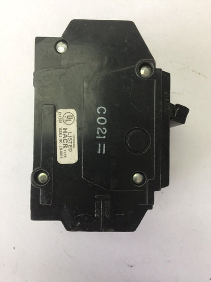 GE THQC22015 CIRCUIT BREAKER 15AMP 240VAC 2 POLE