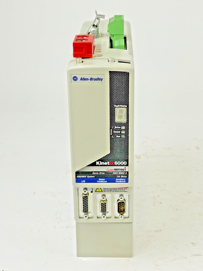 ALLEN BRADLEY - 2094-BM02-S SER. B - KINETIX 6000 AXIS MODULE FIRMWARE VER 1.122
