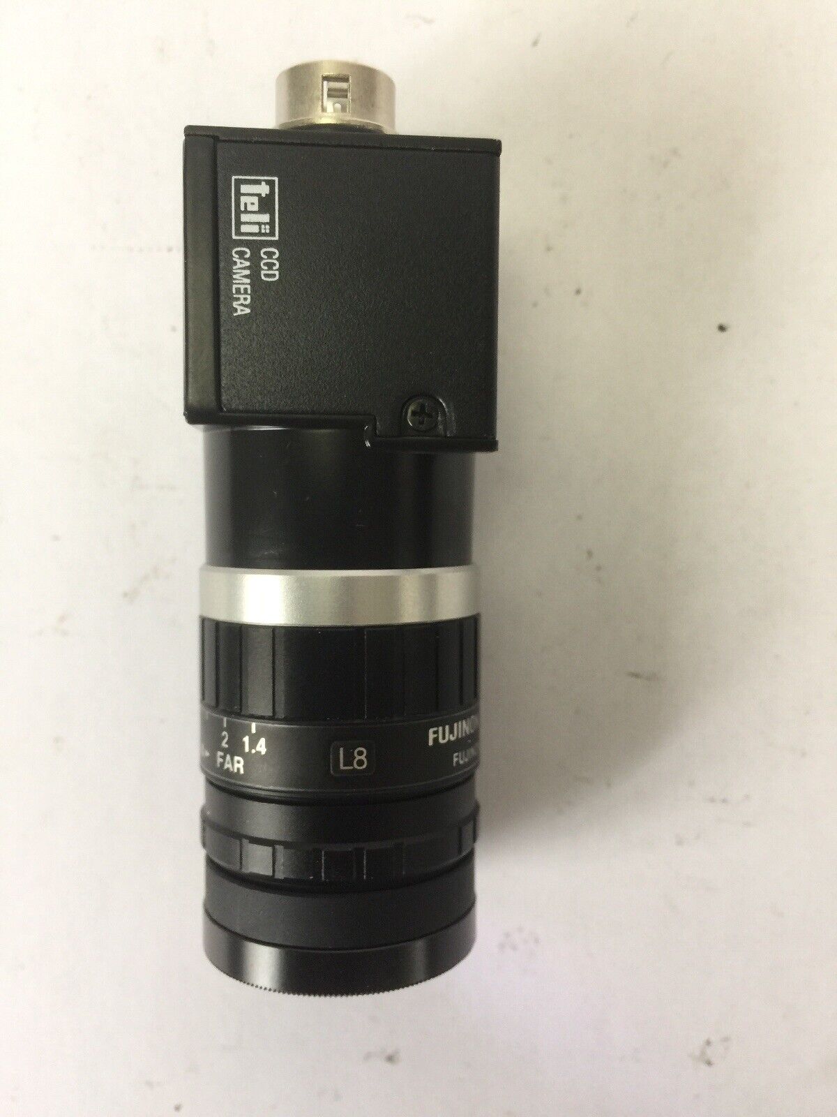 TELI CS8560D CCD CAMERA 12VDC 0.13A FULITRON HF9HA-1B LENS BP850-27 FILTER