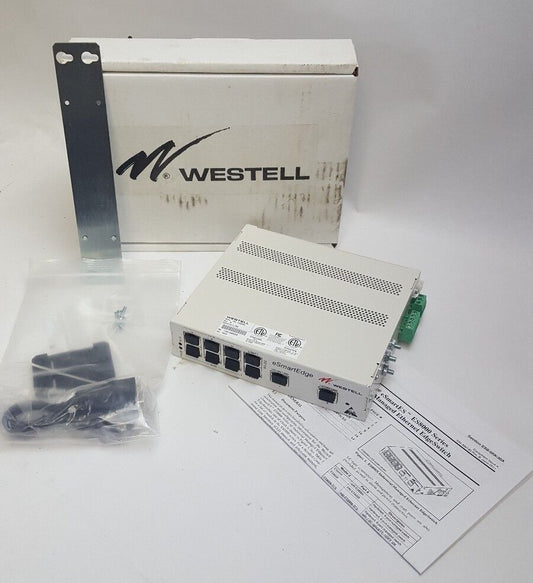 WESTELL A90-ES8008G eSmartES INDUSTRIAL MANAGED ETHERNET EdgeSwitcH REV M