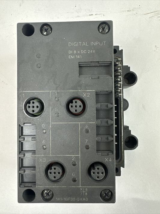 SIEMENS SIMATIC S7 6ES7 141-1BF30-0XA0 DIGITAL INPUT MODULE DI 8 X DC 24V
