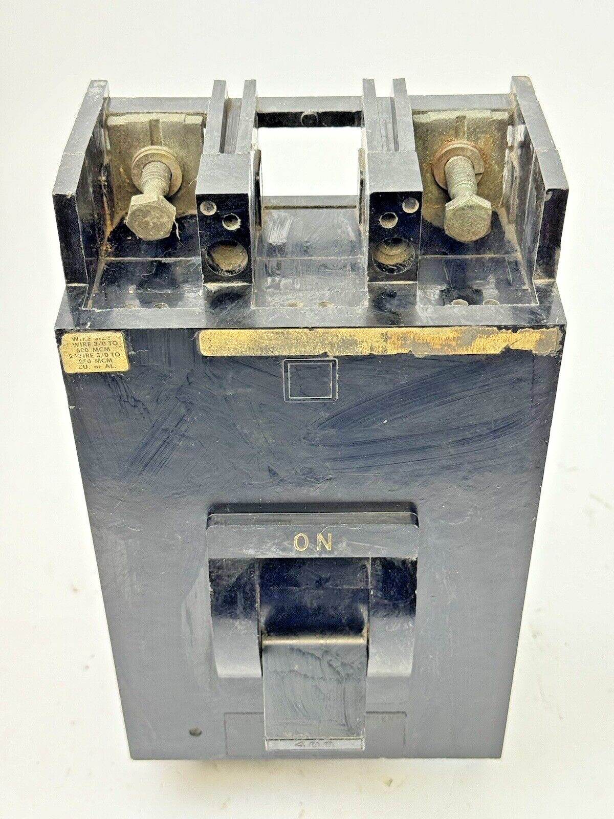 SQUARE D - LAP26400 -MOLDED CASE MAG CIRCUIT BREAKER-400 AMP, 2 POLE, 600 VAC