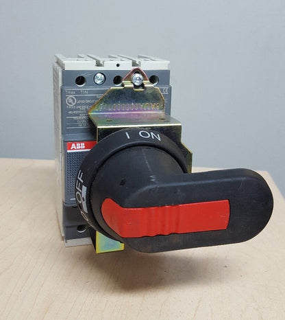 ABB E93565 TMAX 277-600Vac/500Vdc 15A 3P Circuit Breaker