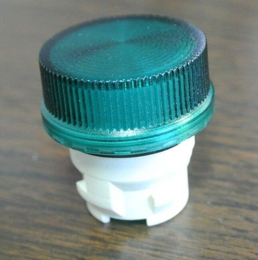 SIEMENS 3SB1001-6BE06 LENS ASSEMBLY, 22mm, INDICATOR LIGHT - GREEN - NEW SURPLUS