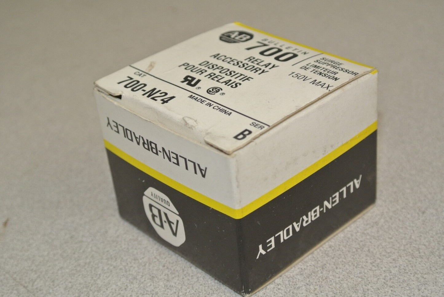 ALLEN-BRADLEY 700-N24 / SURGE SUPPRESSOR / 150V MAX / NEW SURPLUS