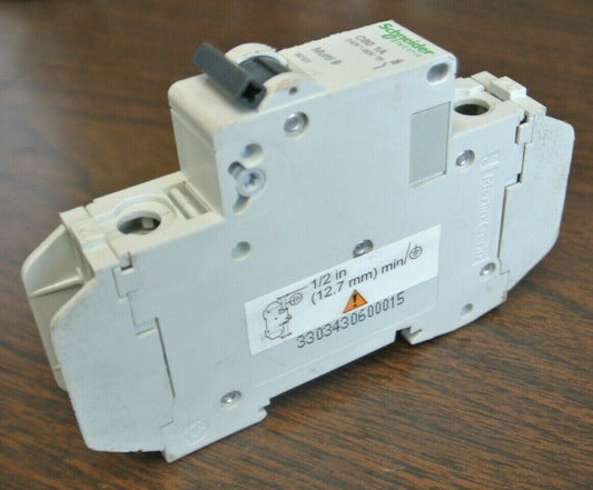 SCHNEIDER ELECTRIC MULTI 9 CIRCUIT BREAKER C60 / 1A / 240VAC / 1 POLE