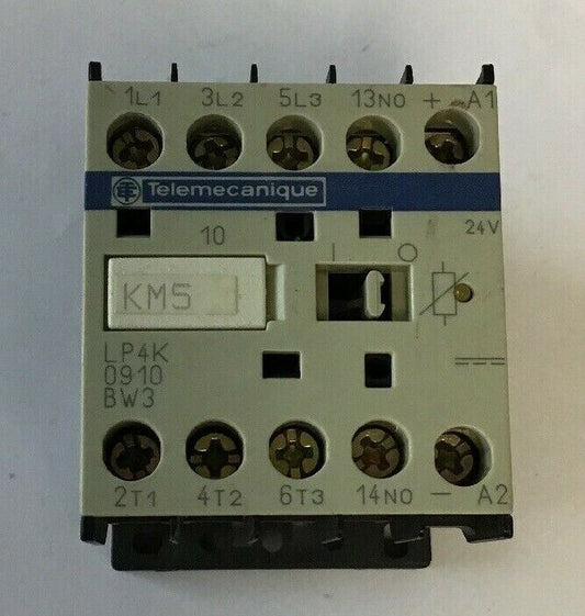 Telemecanique LP4K 0910 BW3 Contactor 600V 24V Coil