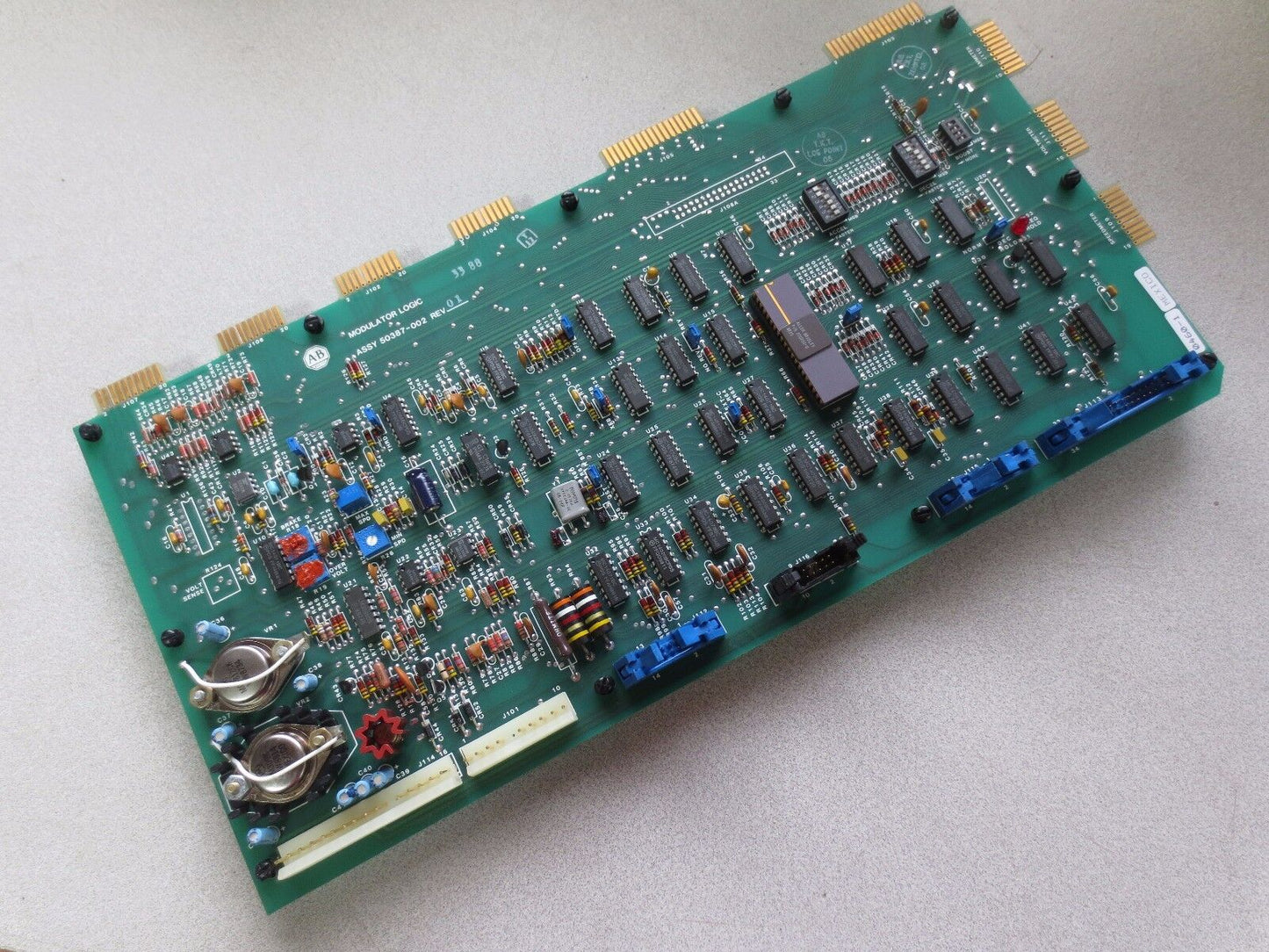 ALLEN-BRADLEY 50387-002 Rev. 01 MODULATOR LOGIC BOARD