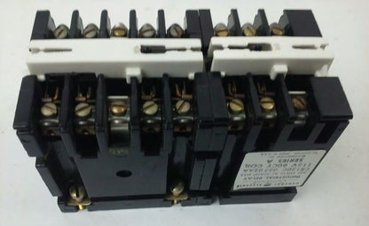 GENERAL ELECTRIC CR120C03302AA SER. A, LATCHING RELAY, 300V, 115V COIL,10A,CR120