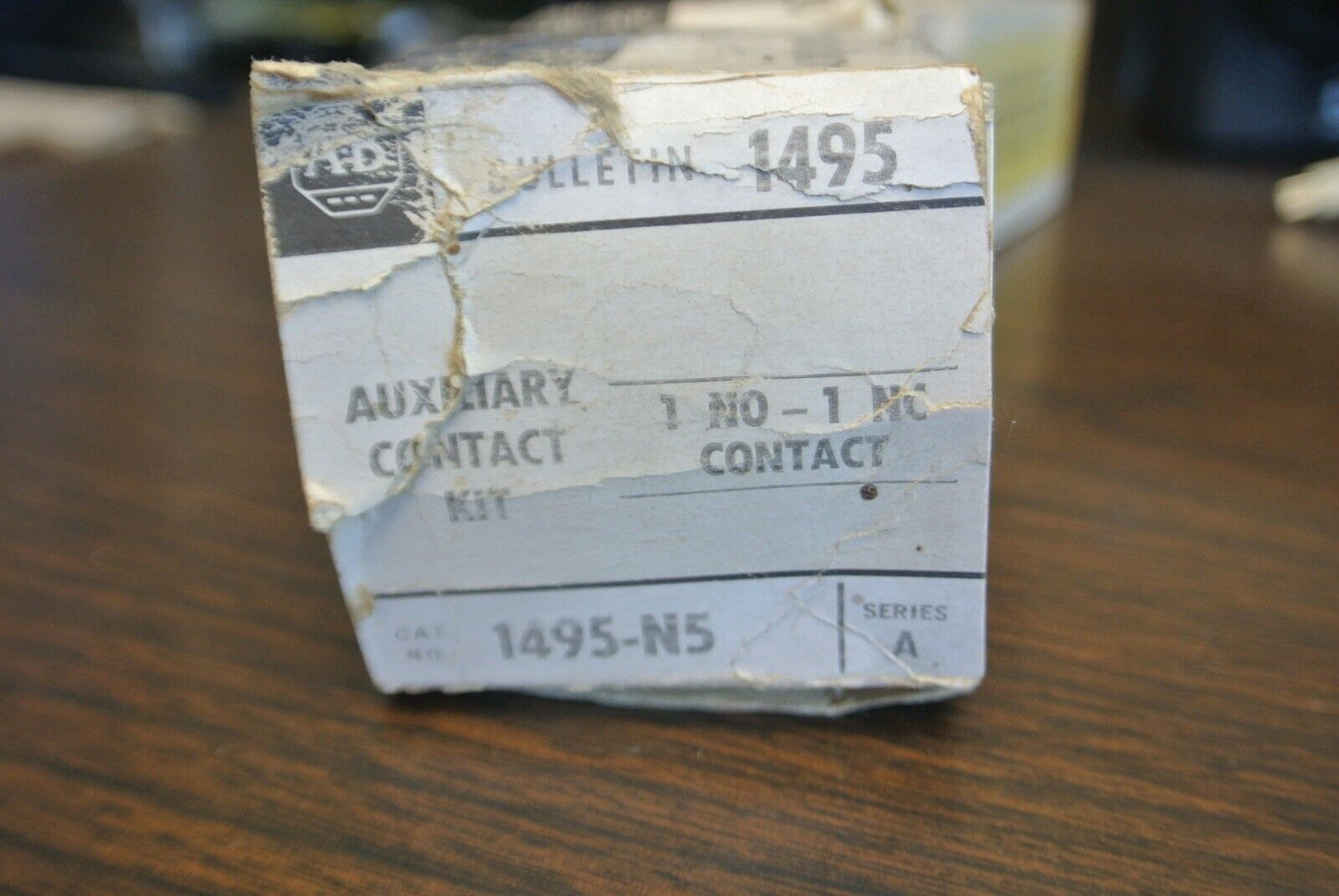 ALLEN-BRADLEY 1495-N5 AUXILIARY CONTACT KIT / 1 NO, 1 NC / NEW SURPLUS