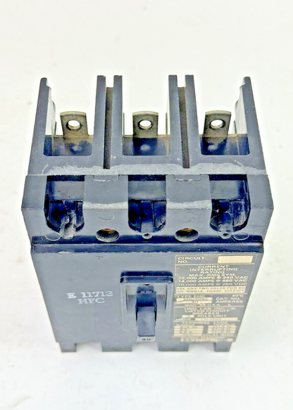 CUTLER-HAMMER / EATON - EHC3040 - CIRCUIT BREAKER - 40A/ 480 VAC/ 3 POLE