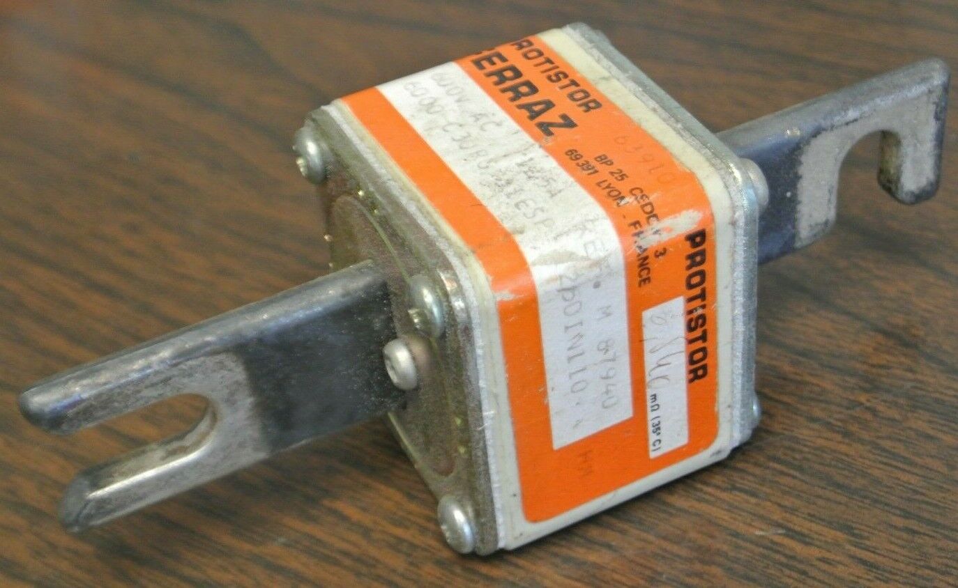 FERRAZ M87940 PROTISTOR / FUSE / 125A / 600VAC / 6000C3URG31ESP125DIN110