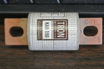 BUSSMANN / TRON KAB150 RECTIFIER FUSE / 250V / 150A / NEW SURPLUS / EACH